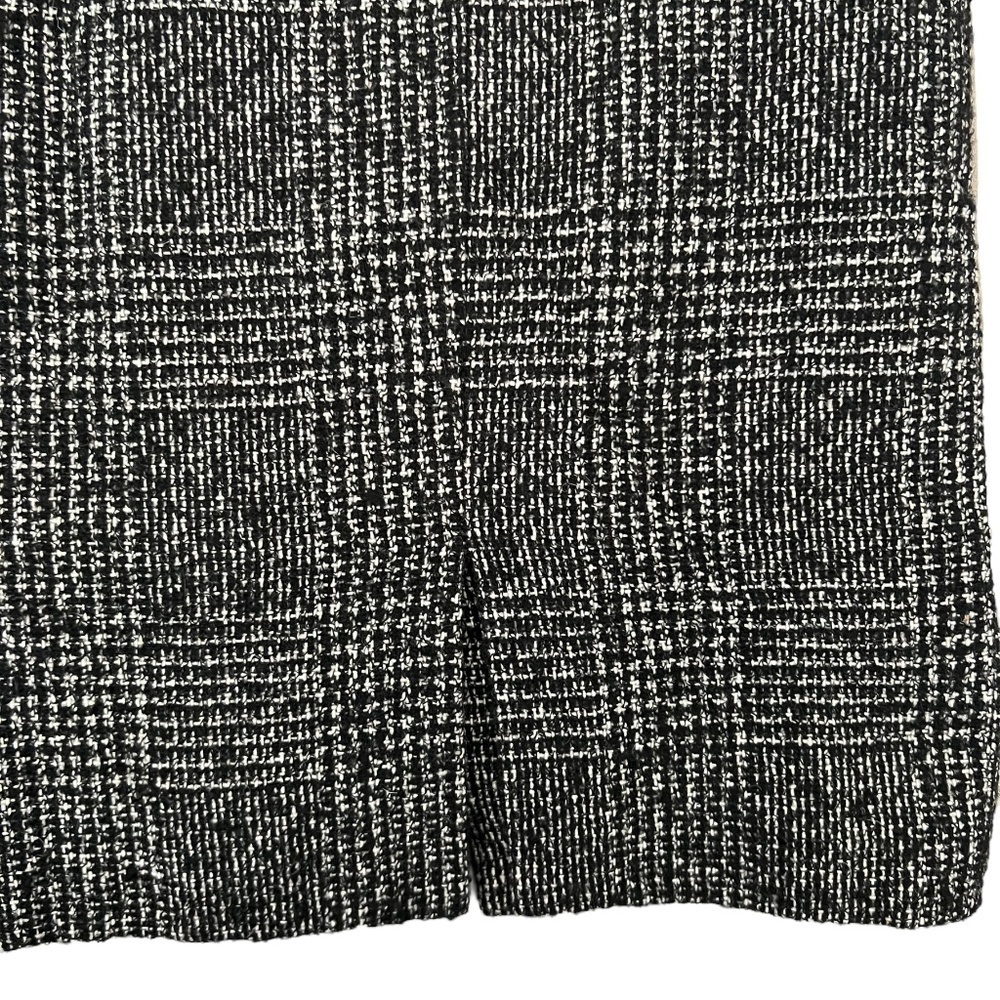 Jones New York | Plaid Skirt | Black and White - Picture 3 of 5
